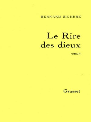 cover image of Le rire des dieux